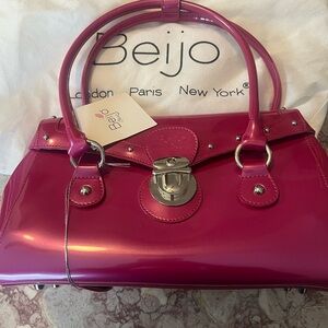 The Diva - Fuchsia Beijo Bag - New With Tags & Dust Cover